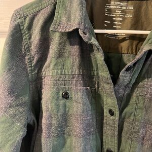 Green Grey Flannel XL REI